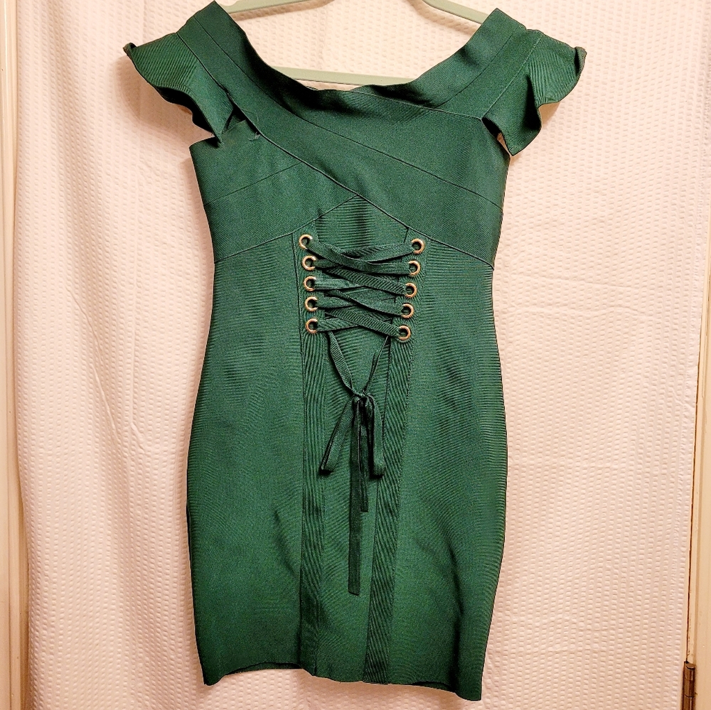Green Bandage Dress